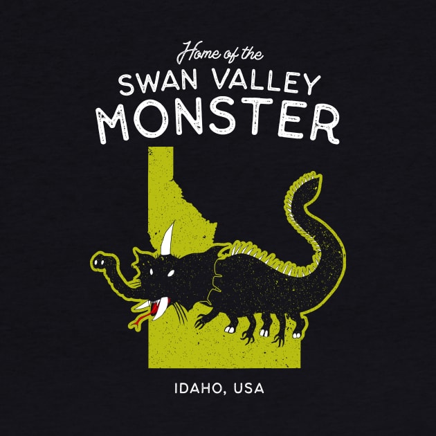 Home of the Swan Valley Monster - Idaho, USA Cryptid by Strangeology